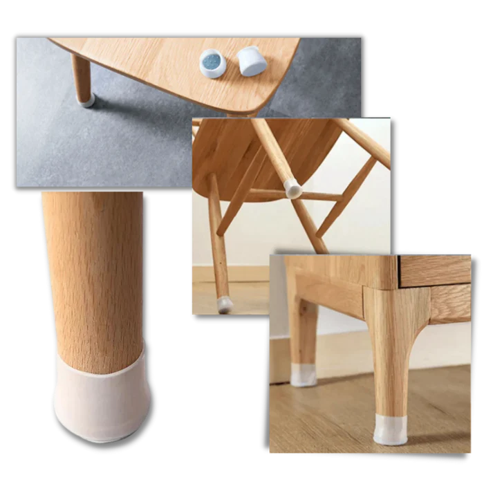 Proteggi i tuoi mobili con i protettori per piedini in silicone