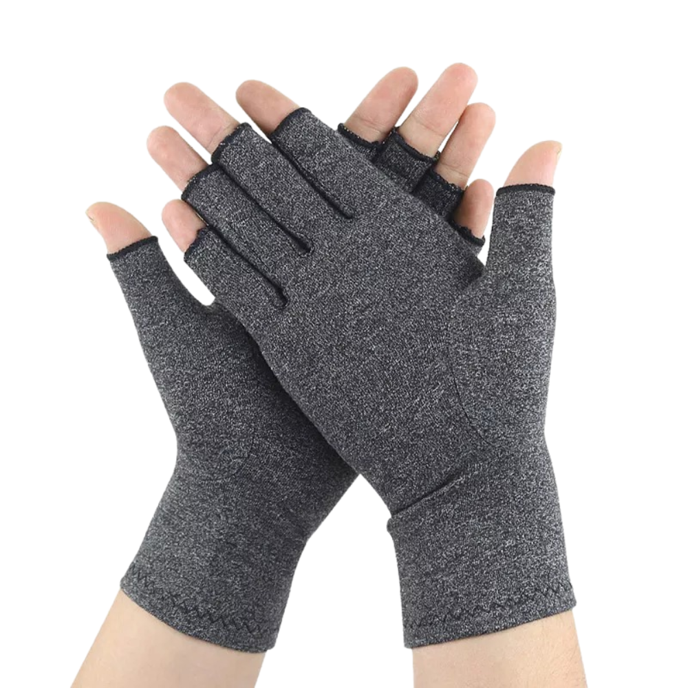 Compression gloves for joint pain relief