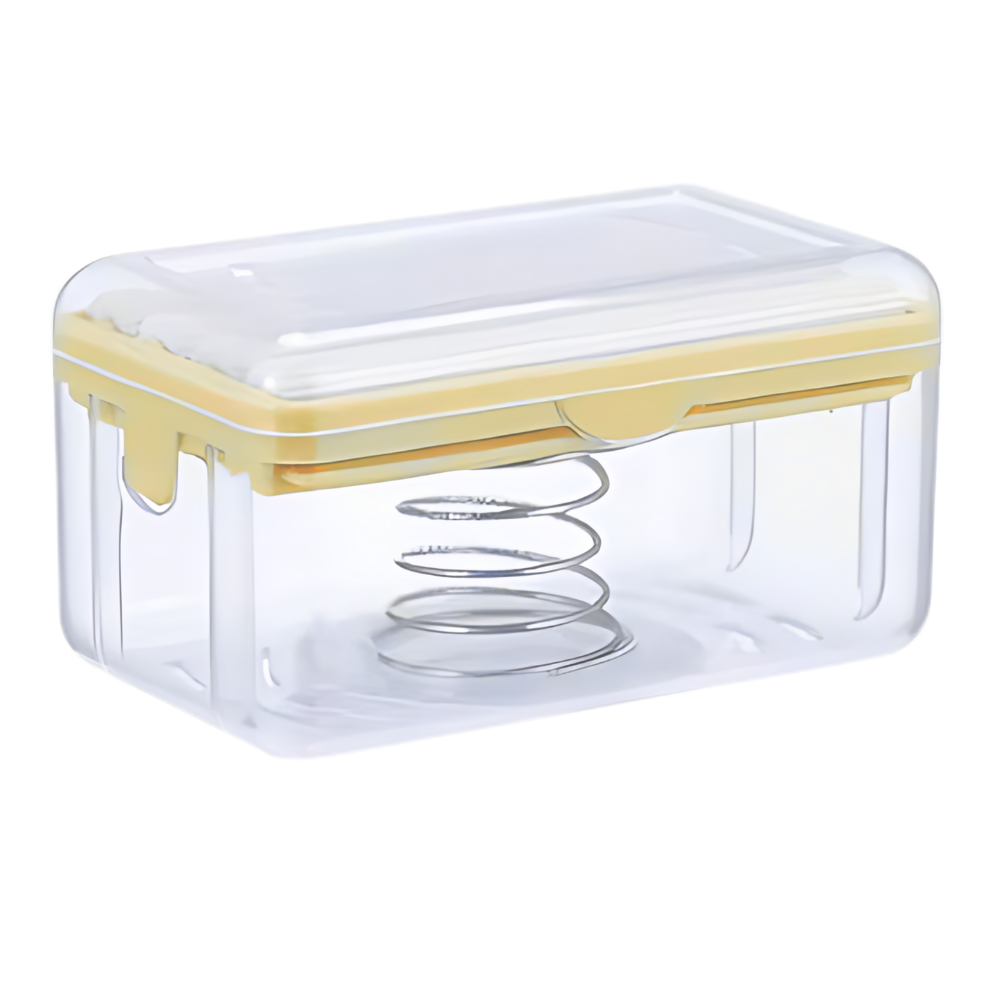 Dispenser di Sapone 2 in 1 -Giallo - Ozerty