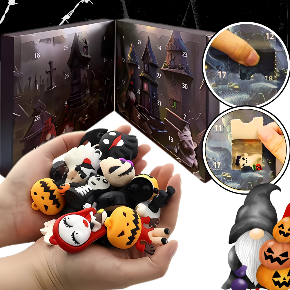 Calendario dell'Avvento di Halloween con Conto alla Rovescia di 31 Giorni - Ozerty