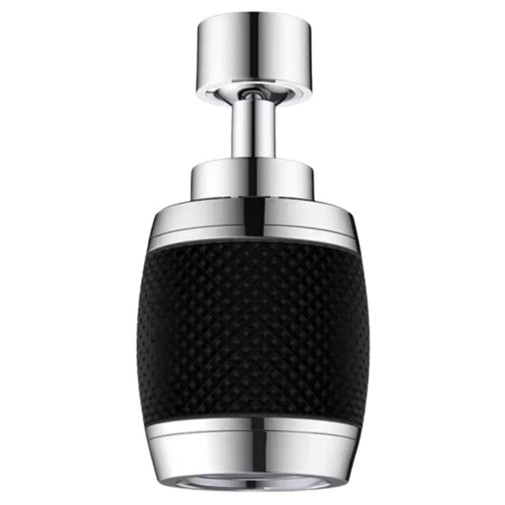 Filtro per l'Acqua del Rubinetto con Rotazione a 360° e 3 Modalità -Nero - Ozerty