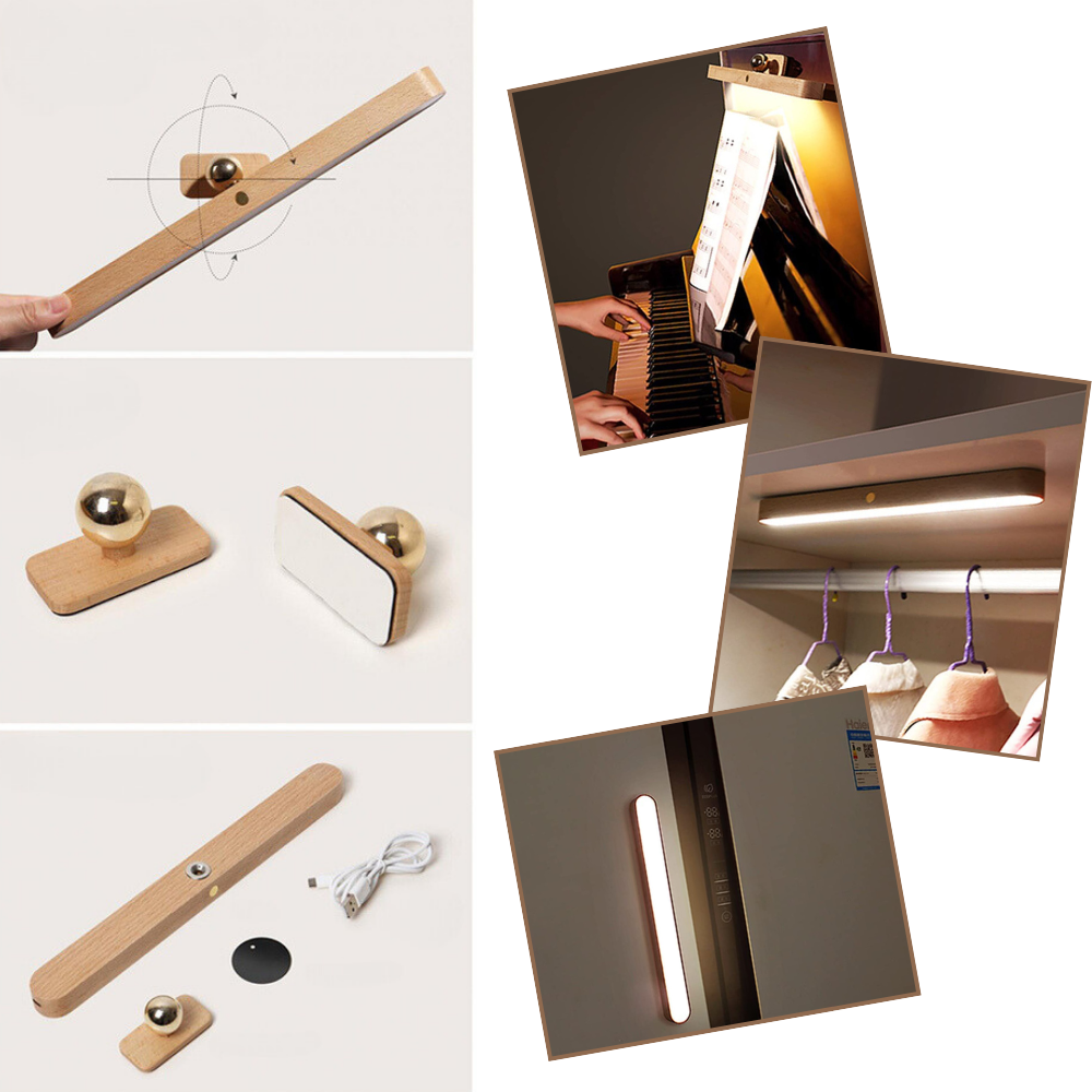 Barra Luminosa con 3 Livelli Regolabili per Mobili da Bagno - Ozerty