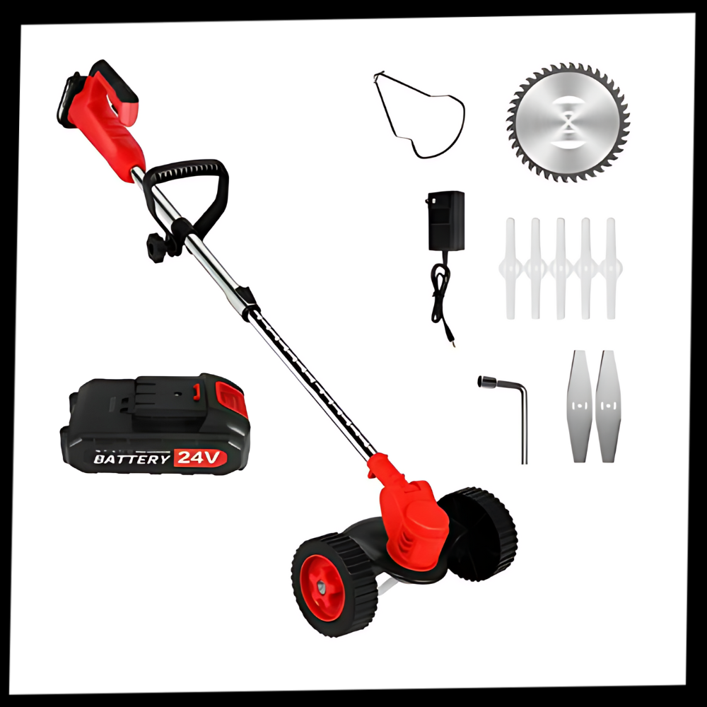3 in 1 battery powered lawnmower