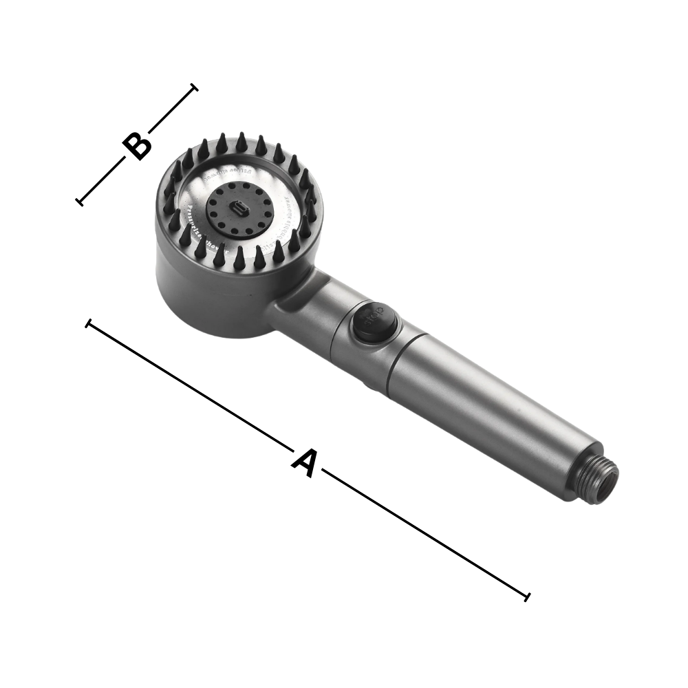 Soffione ad alta pressione 4 in 1 - Ozerty