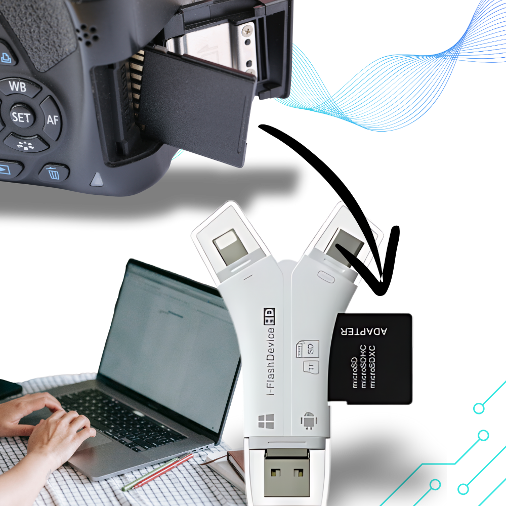 USB 4-in-1 per telefoni - Ozerty