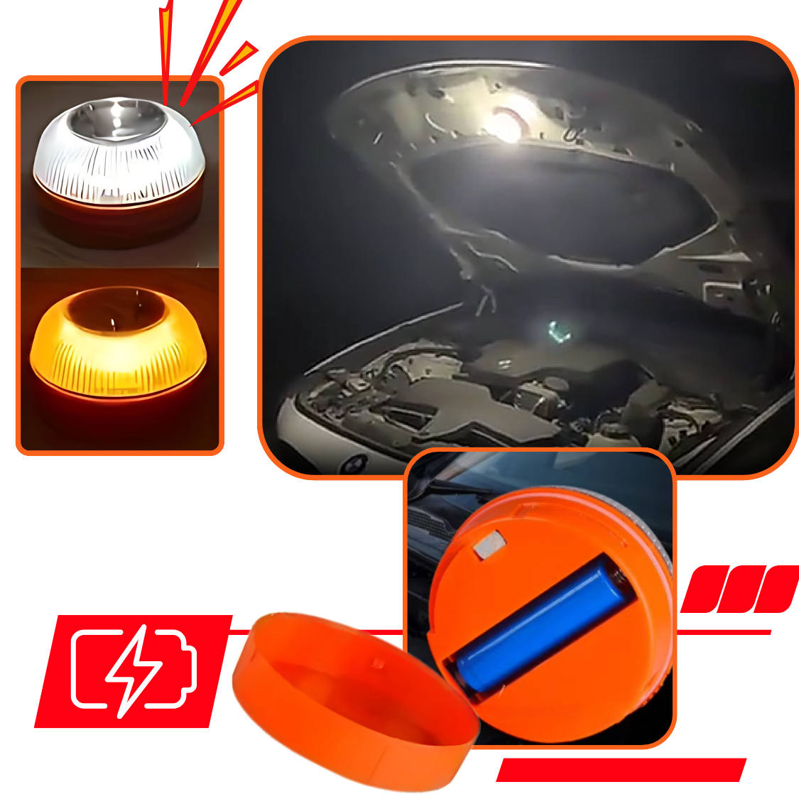 Accredited LED Car Emergency Strobe Light