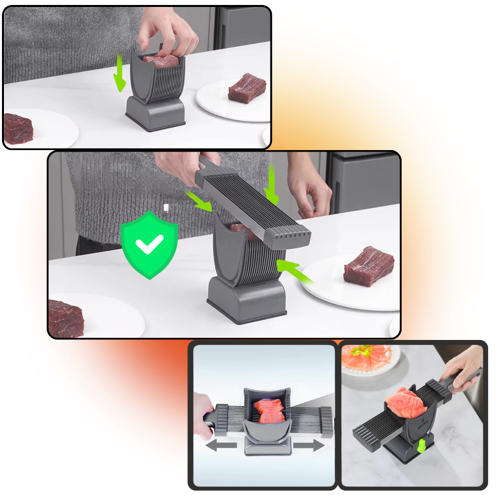 Affettatrice Manuale con Regolazione dello Spessore - Ozerty