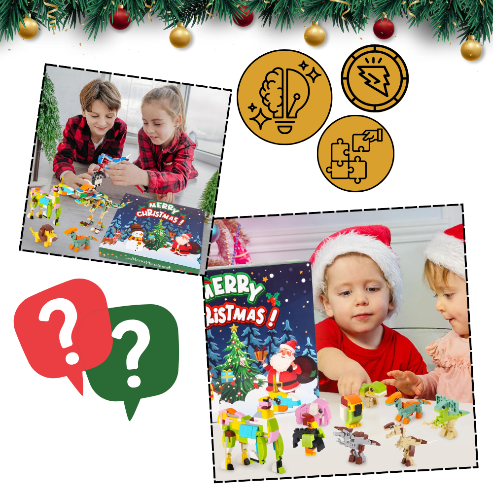 Blocchi con Animali di Minecraft - Ozerty