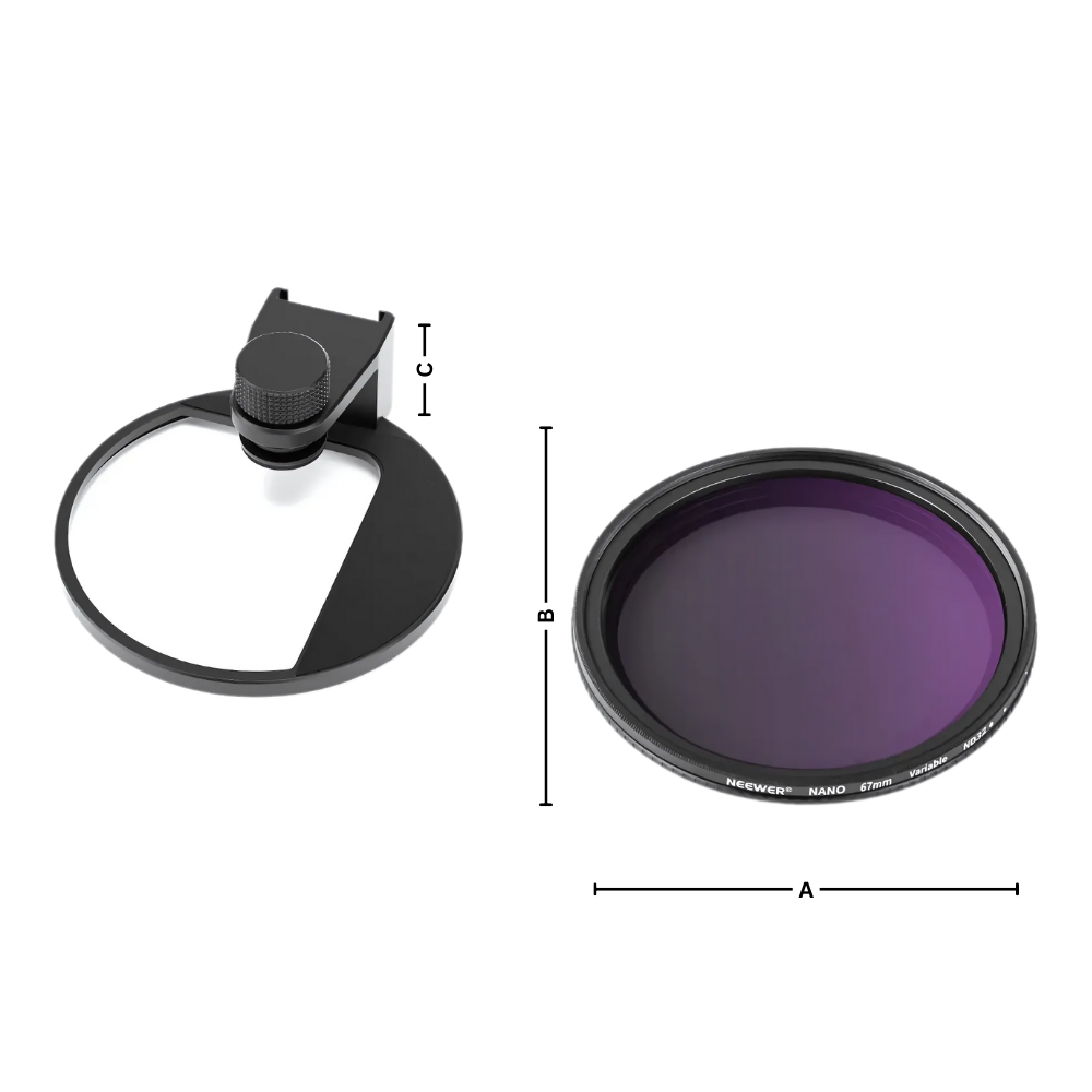 Obiettivo con Filtro per Smartphone Collegabile - Ozerty