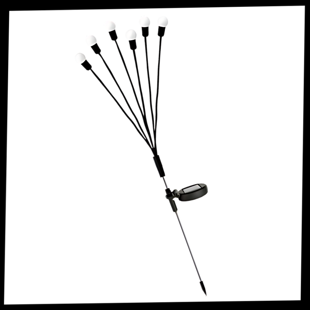 Luci Solari LED da Esterno Impermeabili Automatiche - Ozerty, Luci elettriche del giardino a fuoco d'artificio - Ozerty