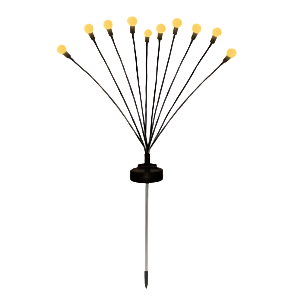 Luci Solari LED da Esterno Impermeabili Automatiche -Bianco caldo - Ozerty