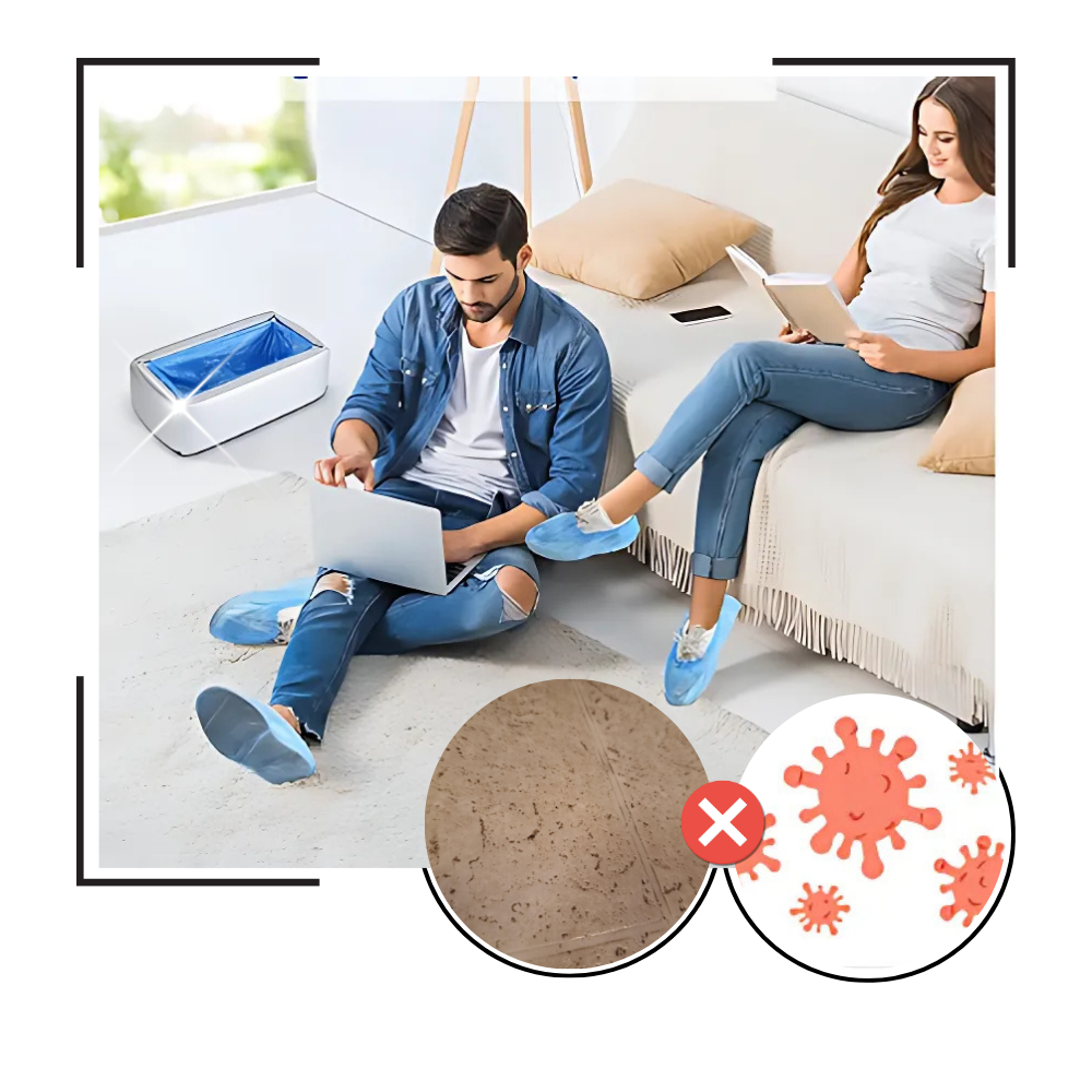 Dispenser Automatico per Copriscarpe - Ozerty