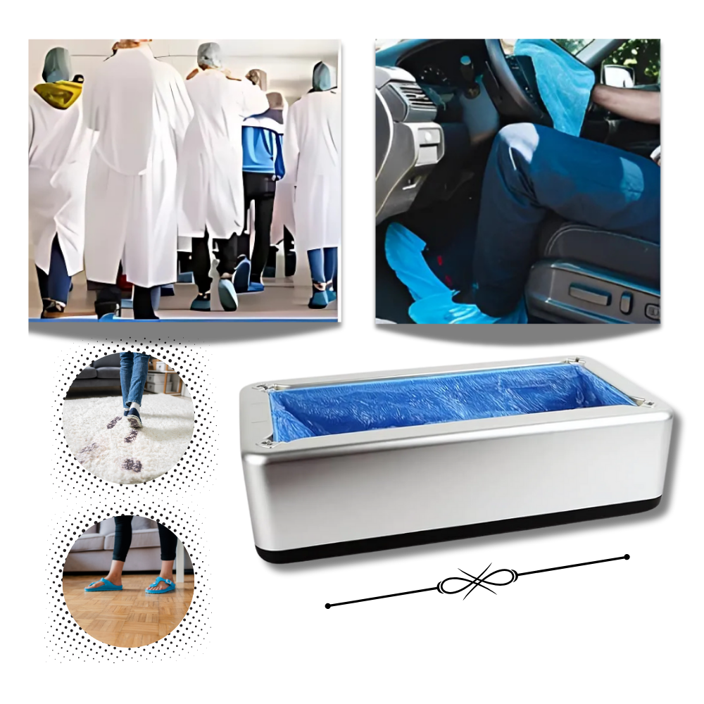 Dispenser Automatico per Copriscarpe - Ozerty