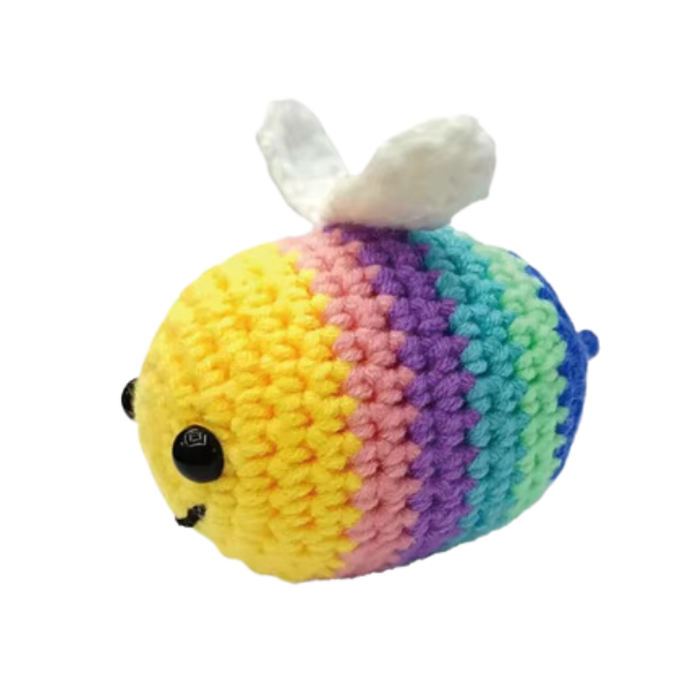 Kit di Animali all'Uncinetto per Principianti -Ape felice - Ozerty