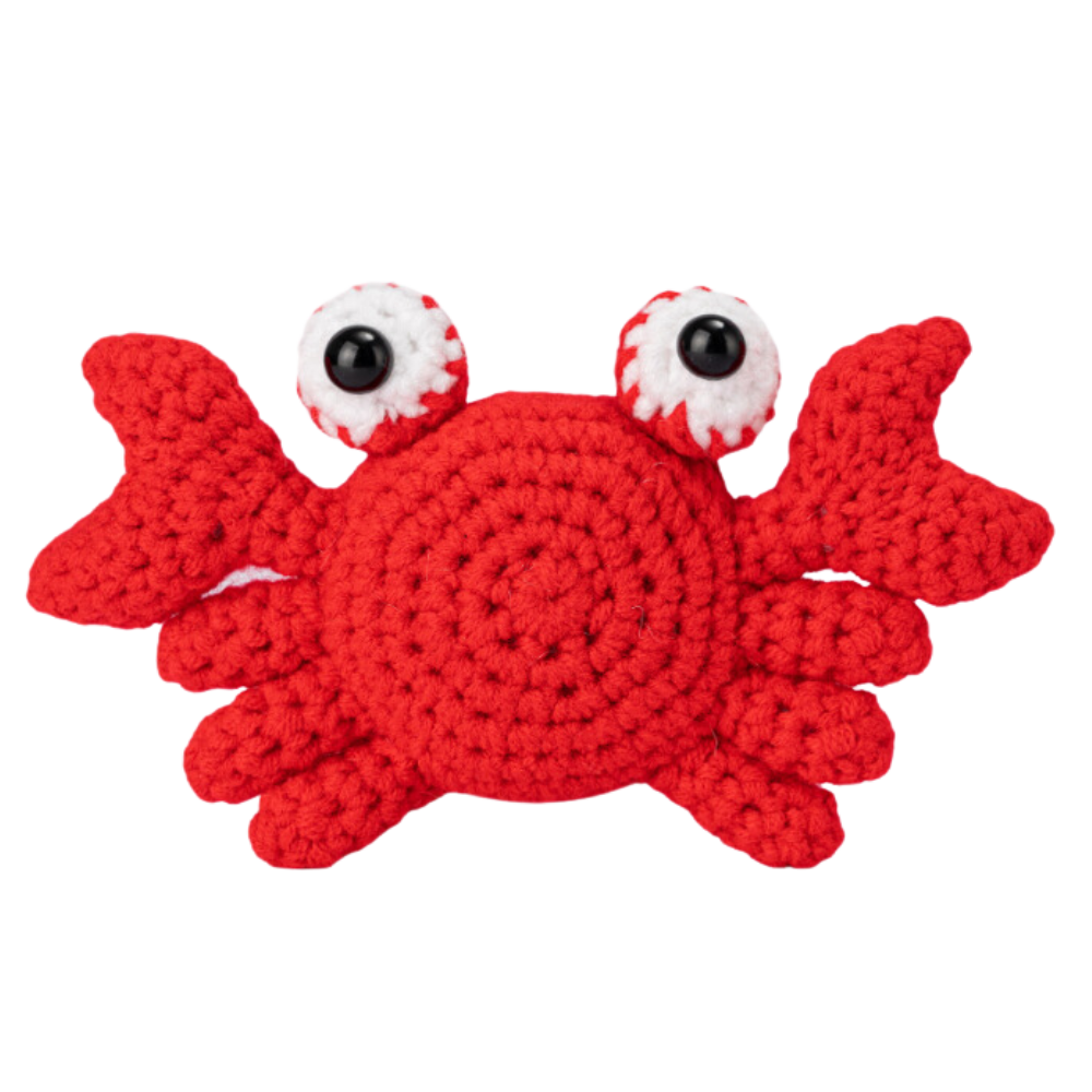 Kit di Animali all'Uncinetto per Principianti -Polpo rosso - Ozerty