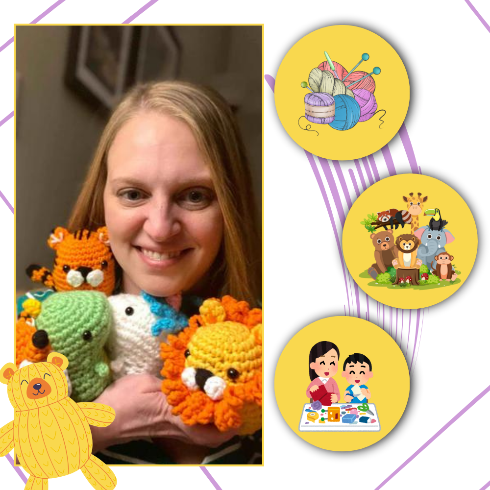 Kit di Animali all'Uncinetto per Principianti - Ozerty