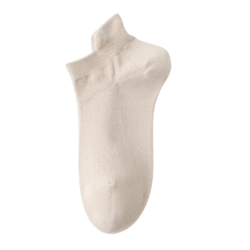 Calzini in cotone traspiranti e morbidi -Beige/EU35-40 - Ozerty