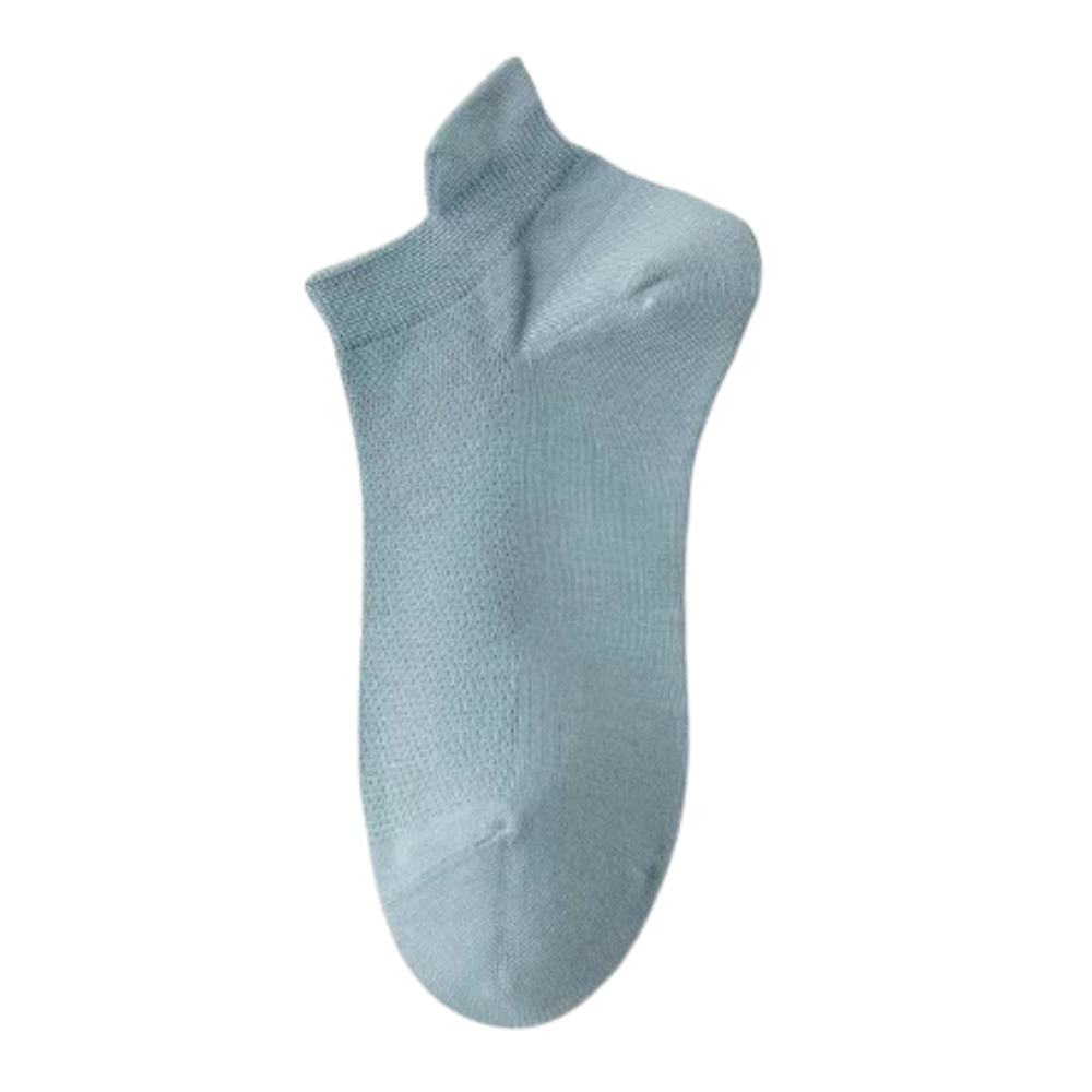 Calzini in cotone traspiranti e morbidi -Azzurro/EU35-40 - Ozerty