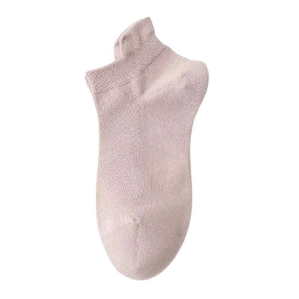 Calzini in cotone traspiranti e morbidi -Rosa chiaro/EU35-40 - Ozerty