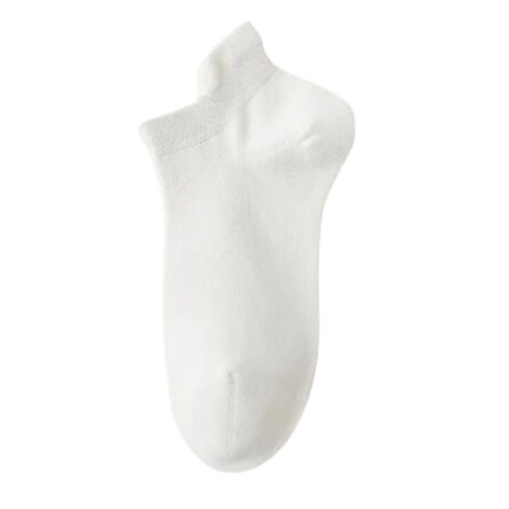 Calzini in cotone traspiranti e morbidi -Bianco/EU35-40 - Ozerty