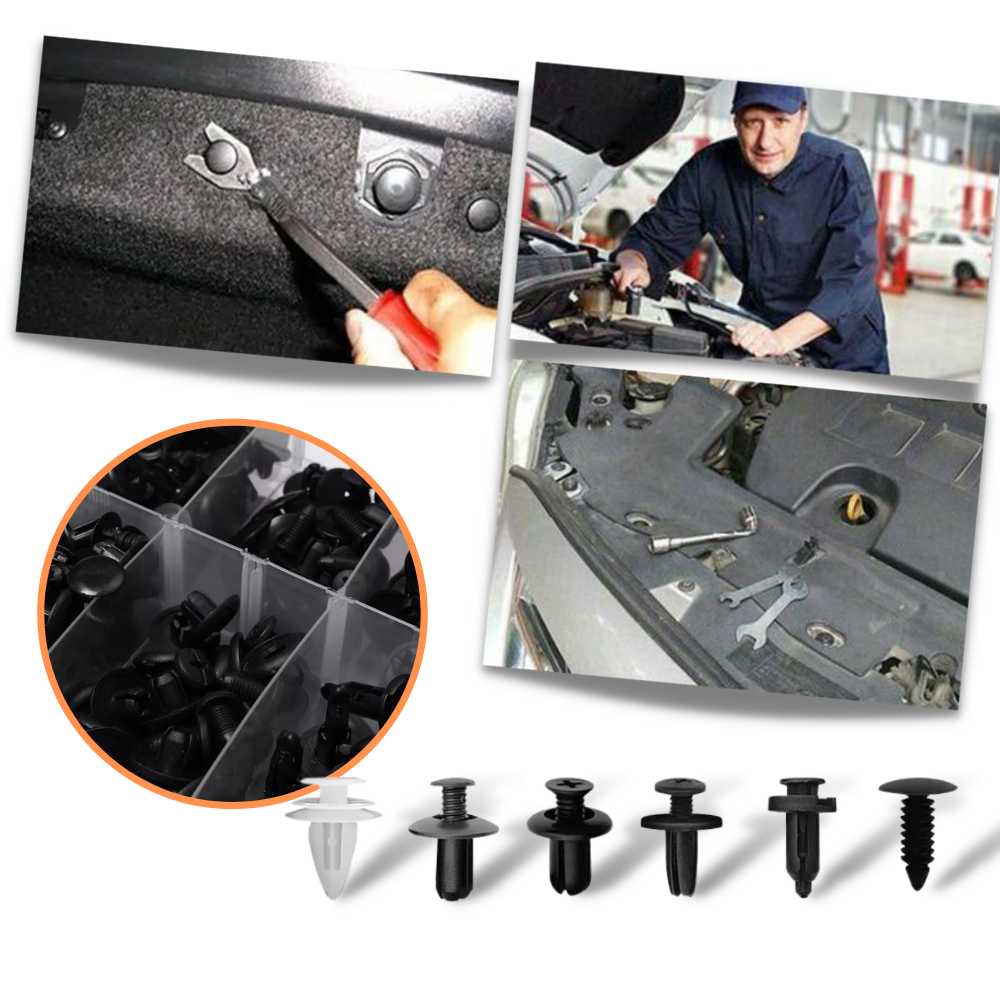 Set di clip per pannello porta auto - Ozerty