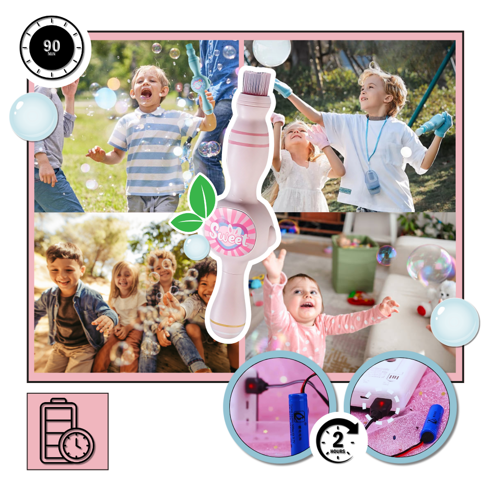 Bacchetta per bolle d'aria Esplosione di Nuvola - Ozerty