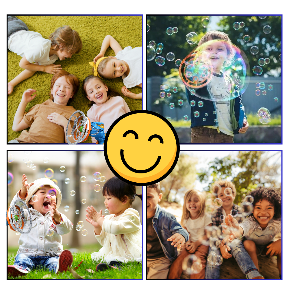 Macchina per bolle di sapone colorate a forma di dinosauro - Ozerty