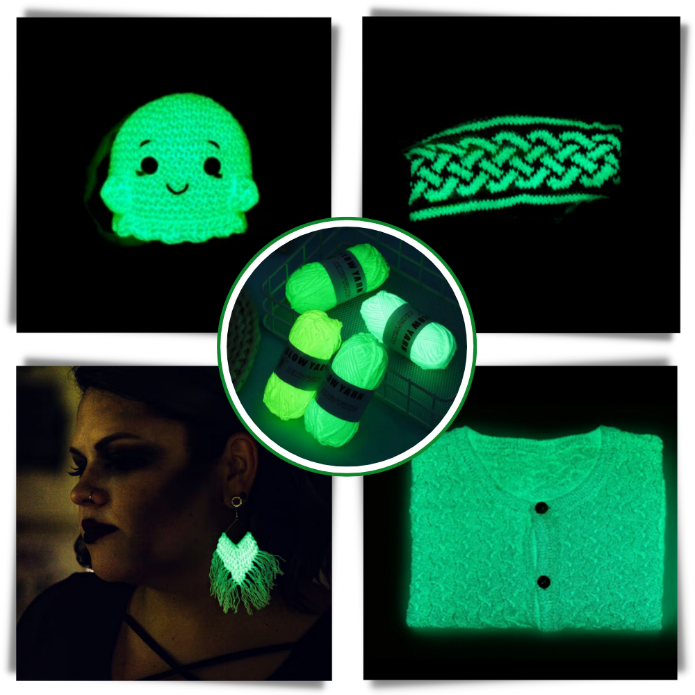 Filato colorato a bagliore morbido - Ozerty