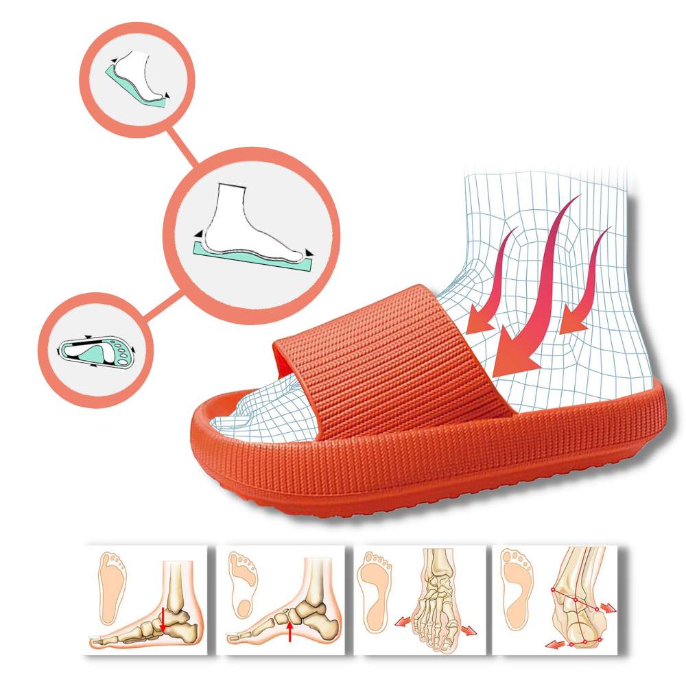 Sandali ortopedici estivi colorati - Ozerty