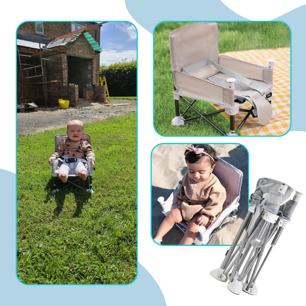 Sedia pieghevole compatta per bambini - Ozerty