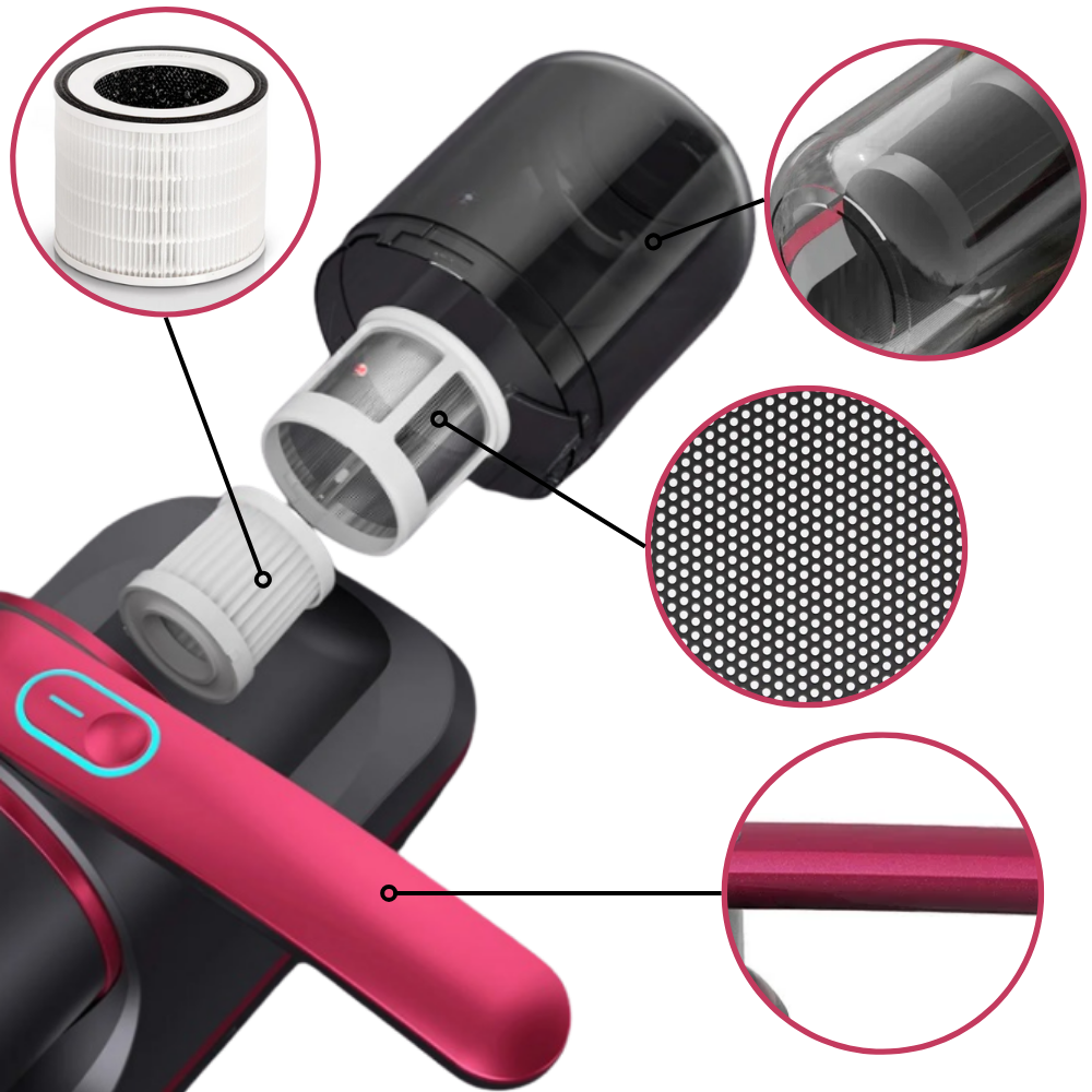 Aspiratore antiacaro senza fili - Ozerty