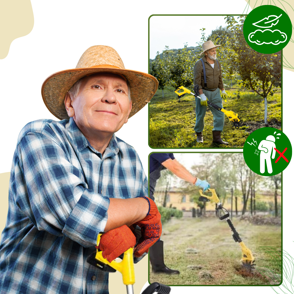 Coltivatore elettrico a batteria ad alta velocità - Ozerty