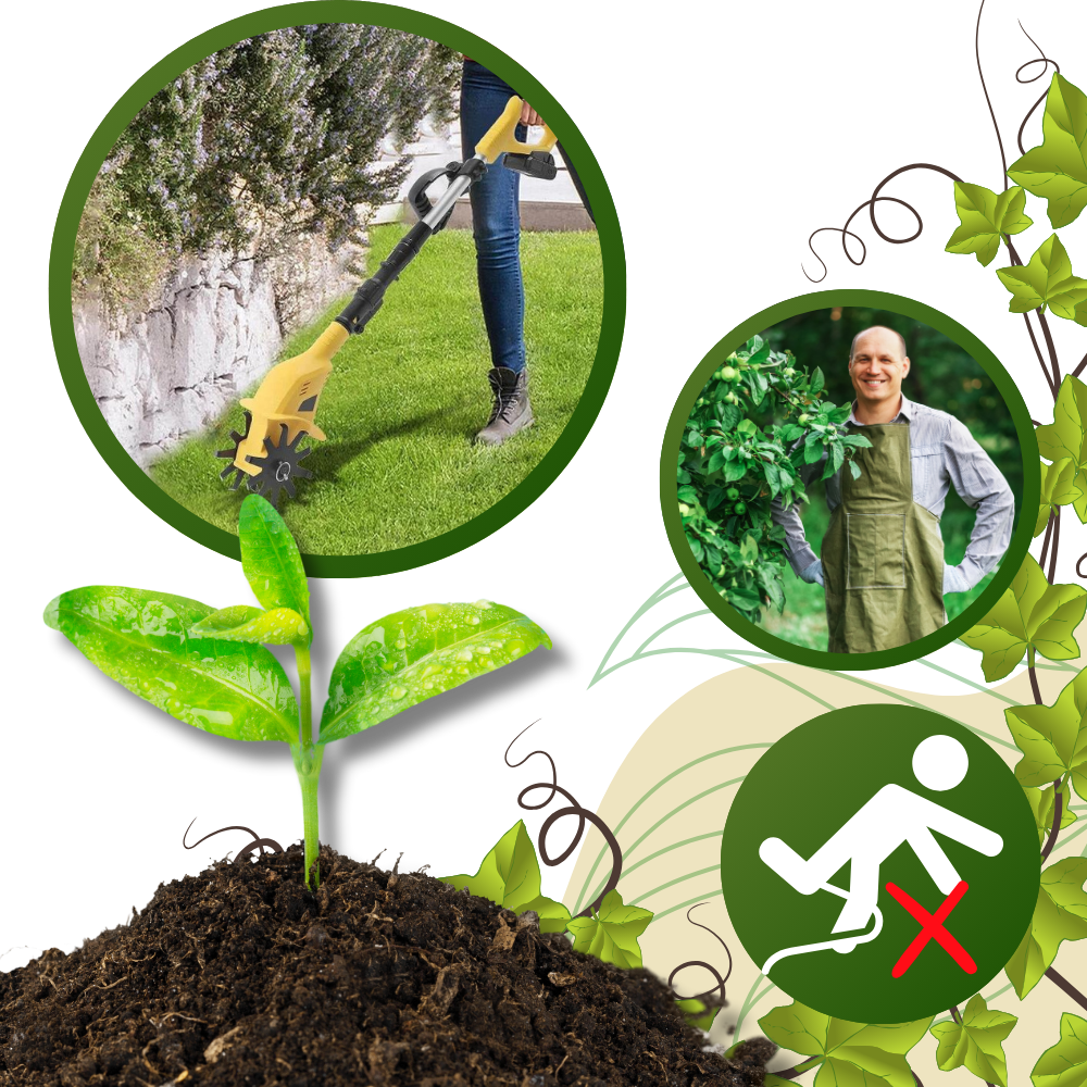 Coltivatore elettrico a batteria ad alta velocità - Ozerty