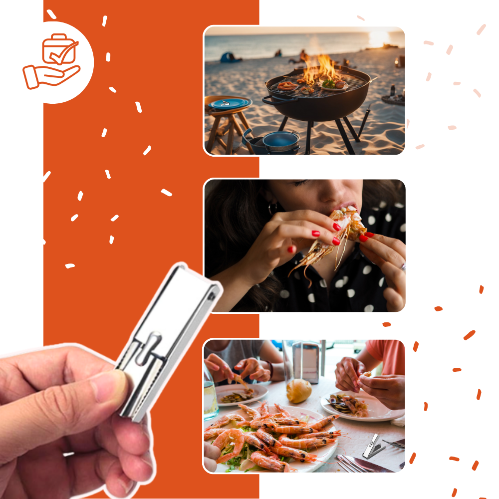 Strumento QuickShell per gamberi - Ozerty