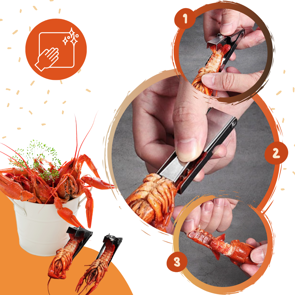 Strumento QuickShell per gamberi - Ozerty