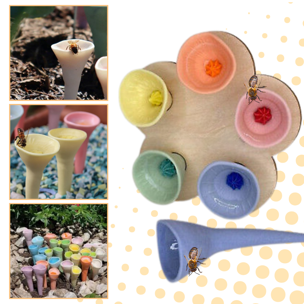 Coppa per api discreta, Attraente e Colorata - Ozerty