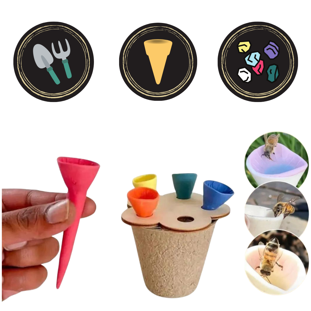 Coppa per api discreta, Attraente e Colorata - Ozerty