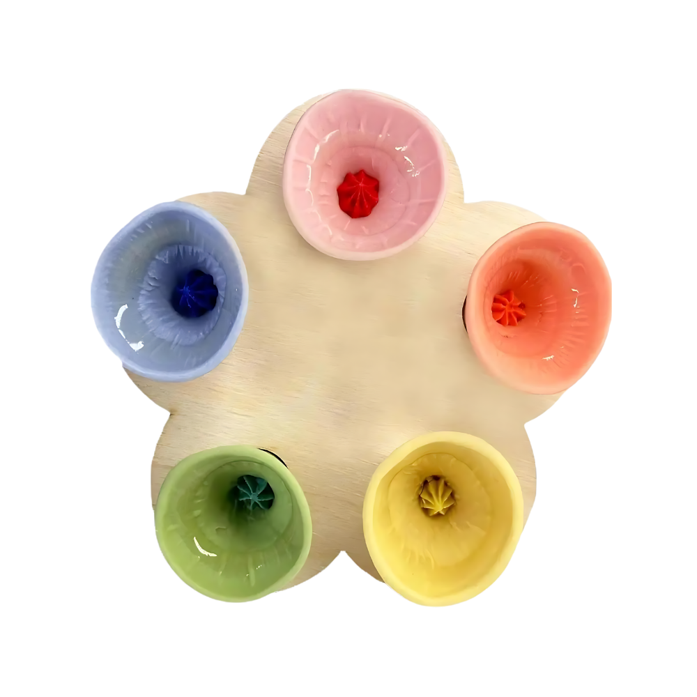 Coppa per api discreta, Attraente e Colorata -Multicolore - Ozerty