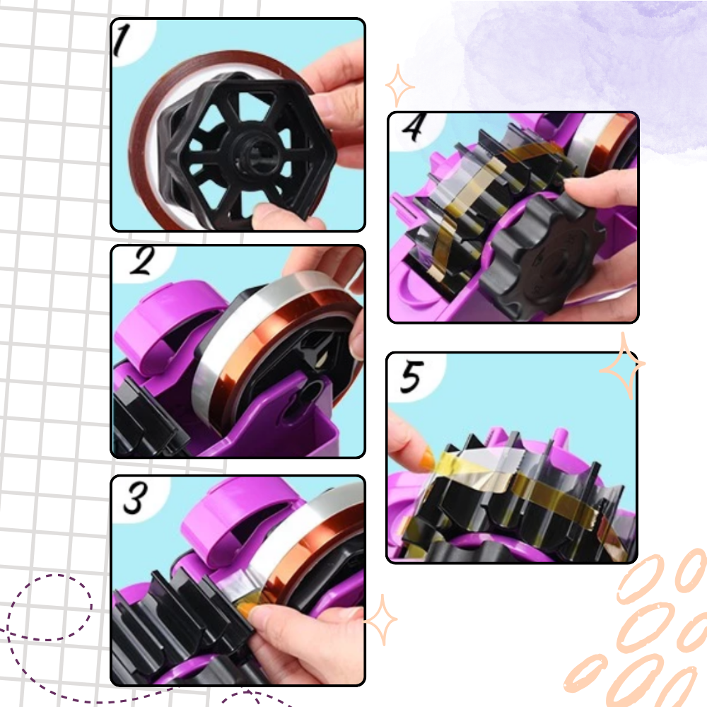 Dispenser per Nastro Termoresistente Dual-Core - Ozerty