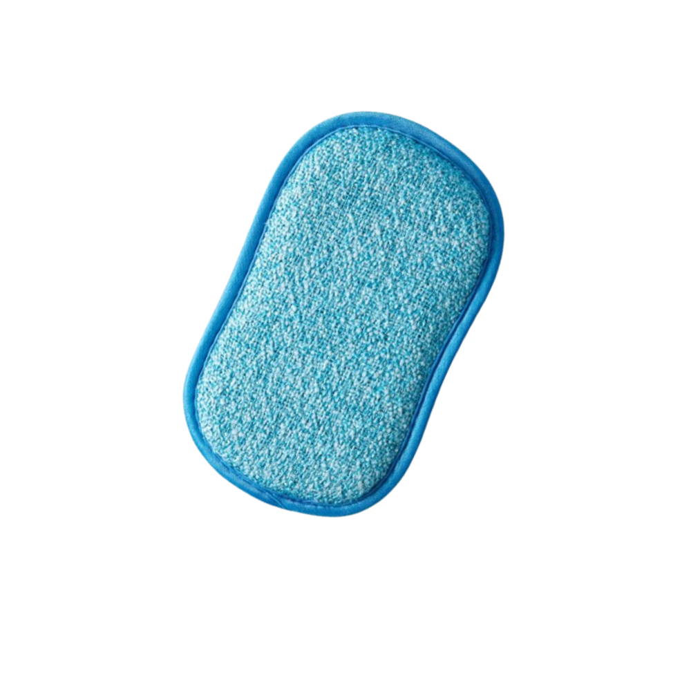 Spugna per piatti riutilizzabile e durevole -Blu - Ozerty