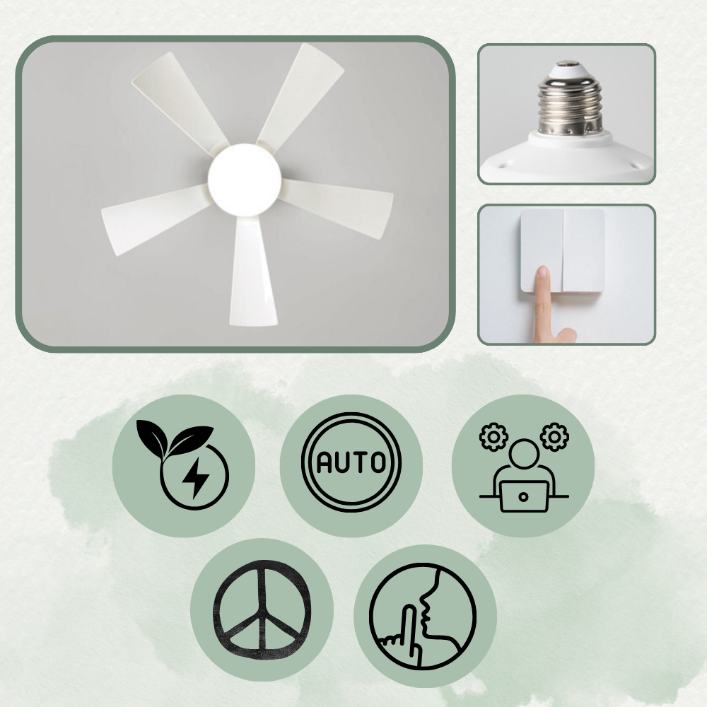 Lampada per ventilatore con zoccolo E27 - Ozerty