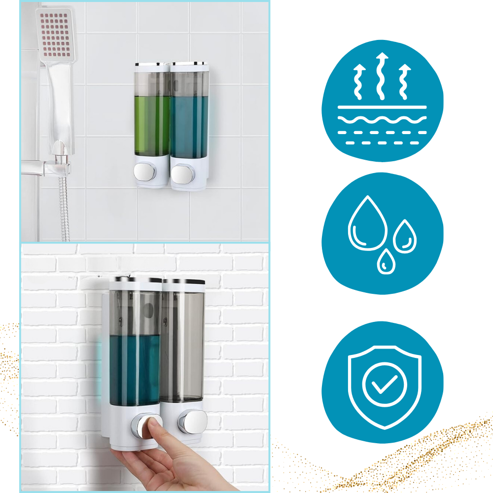 Erogatore di Sapone a Parete con Controllo Facile - Ozerty