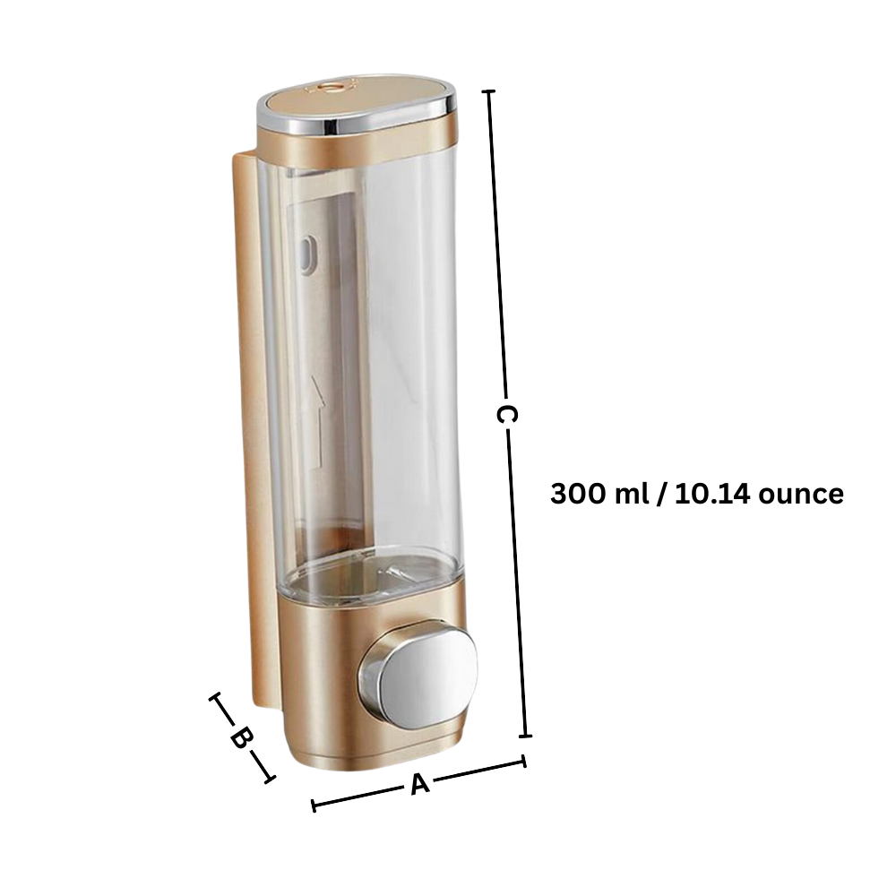 Erogatore di Sapone a Parete con Controllo Facile - Ozerty