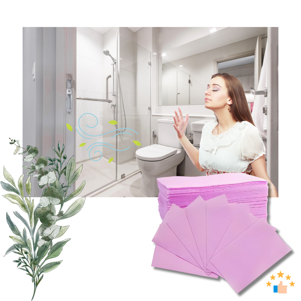 Salviette Igienizzanti Biodegradabili per WC - Ozerty