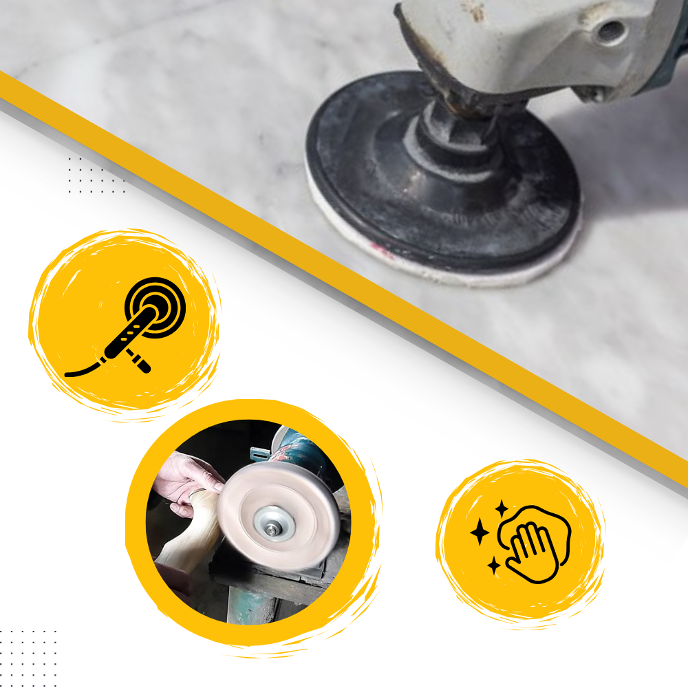 Ruota di lucidatura efficiente per trapano - Ozerty