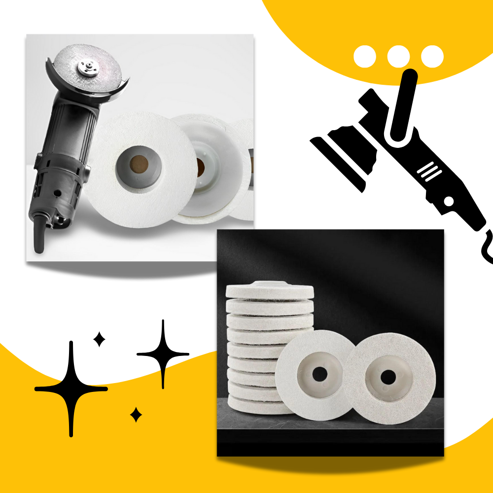 Ruota di lucidatura efficiente per trapano - Ozerty