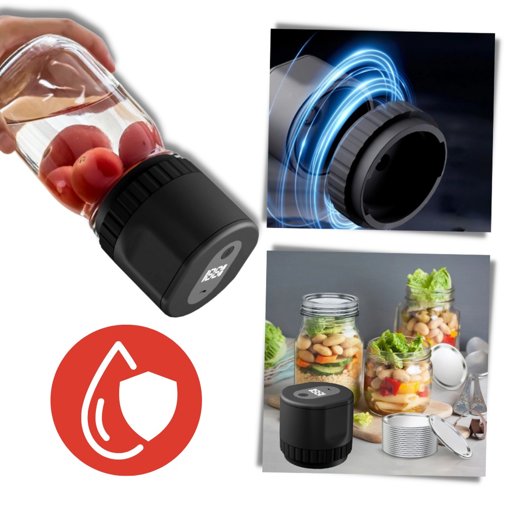 Sigillatrice elettrica sottovuoto per barattoli - Ozerty