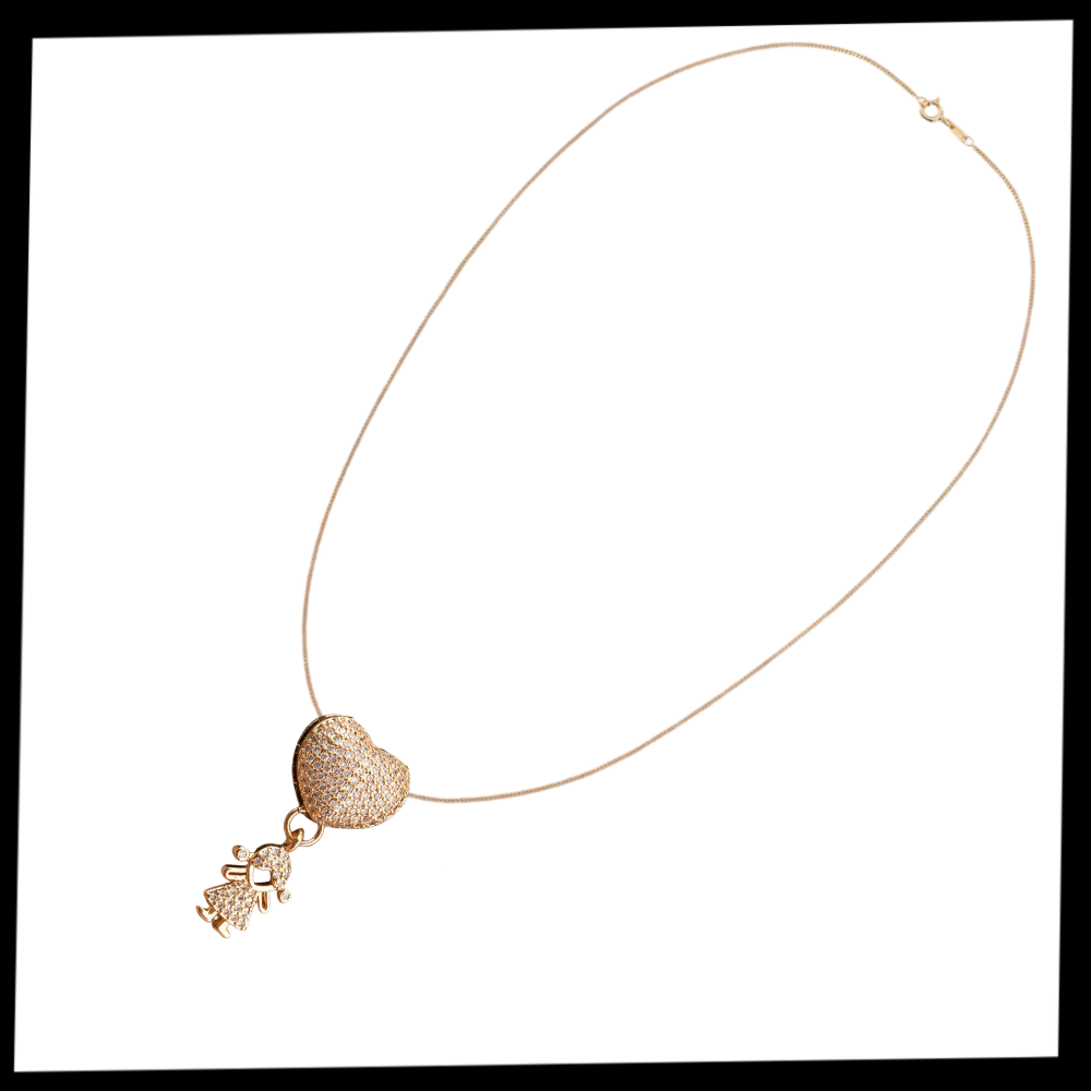 Elegante collana con charm per la mamma - Ozerty