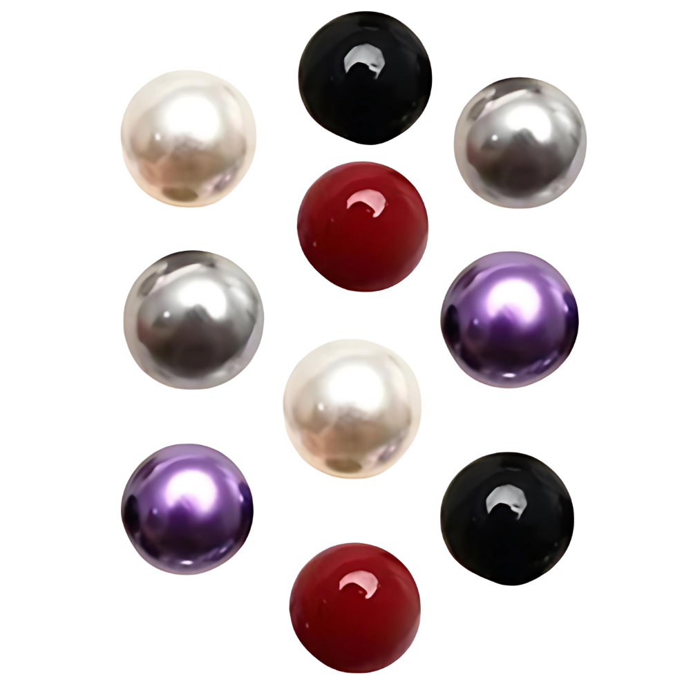 Eleganti spille a bottone senza cuciture -Smerigliato - Ozerty