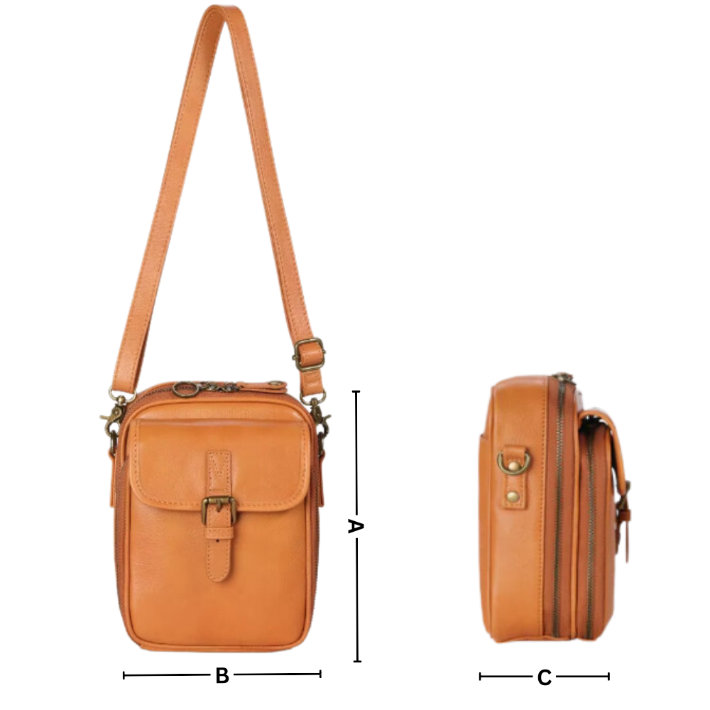 Borsa a tracolla vintage tutto-in-uno - Ozerty